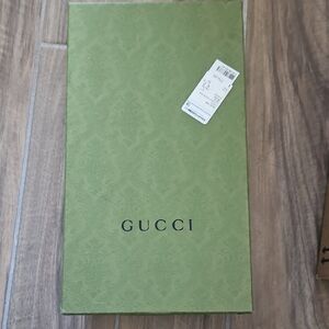 Gucci Empty Green Shoe Box
